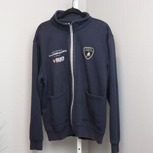 Automobili Lamborghini Huracán Avio Series Speciale Zip Jacket – XXL Navy Blue